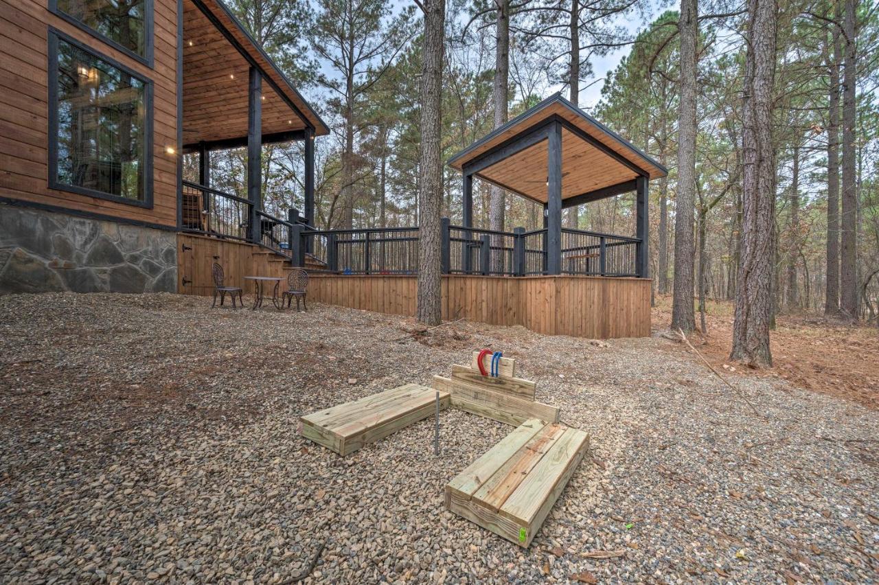 Luxury Cabin In The Woods With Hot Tub And Yard Games! Broken Bow Exterior foto
