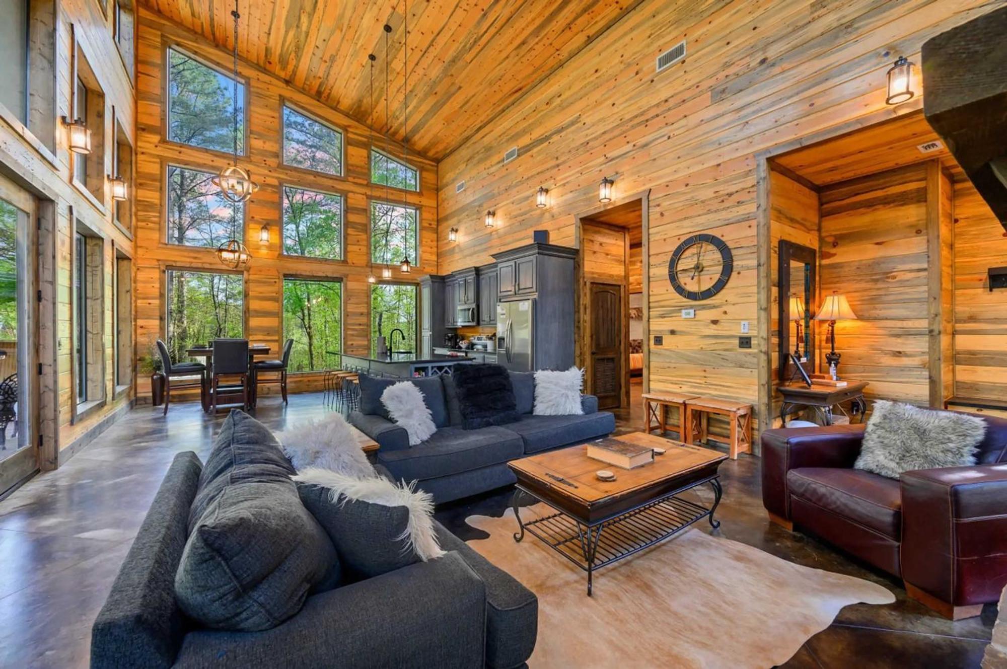 Luxury Cabin In The Woods With Hot Tub And Yard Games! Broken Bow Exterior foto