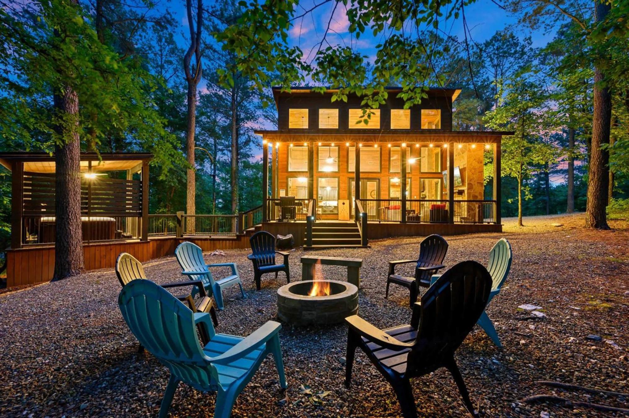 Luxury Cabin In The Woods With Hot Tub And Yard Games! Broken Bow Exterior foto